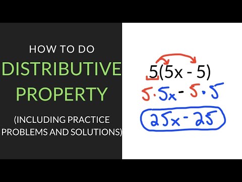 How to do the Distributive Property | 7th Grade | Mathcation.com