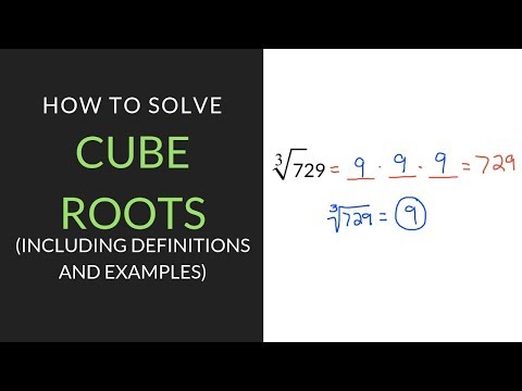 How to find Cube Roots | Mathcation
