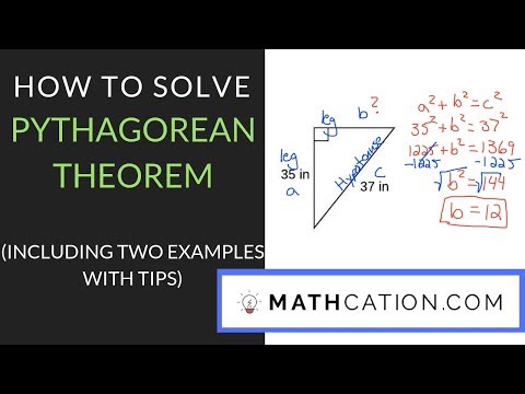 How to Solve Pythagorean Theorem | Mathcation