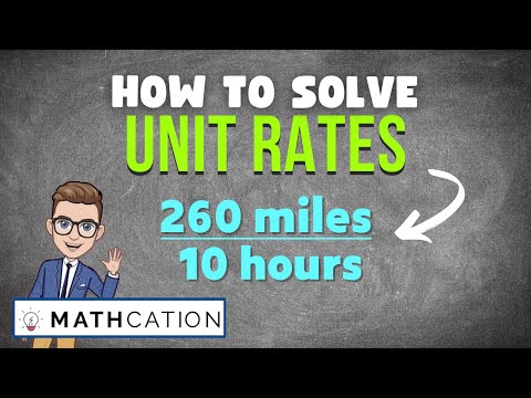 What is a Unit Rate? (Unit Rate Definition and Examples)