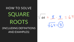 How to Simplify Square Roots