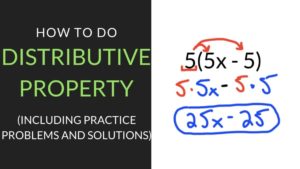How to do Distributive Property