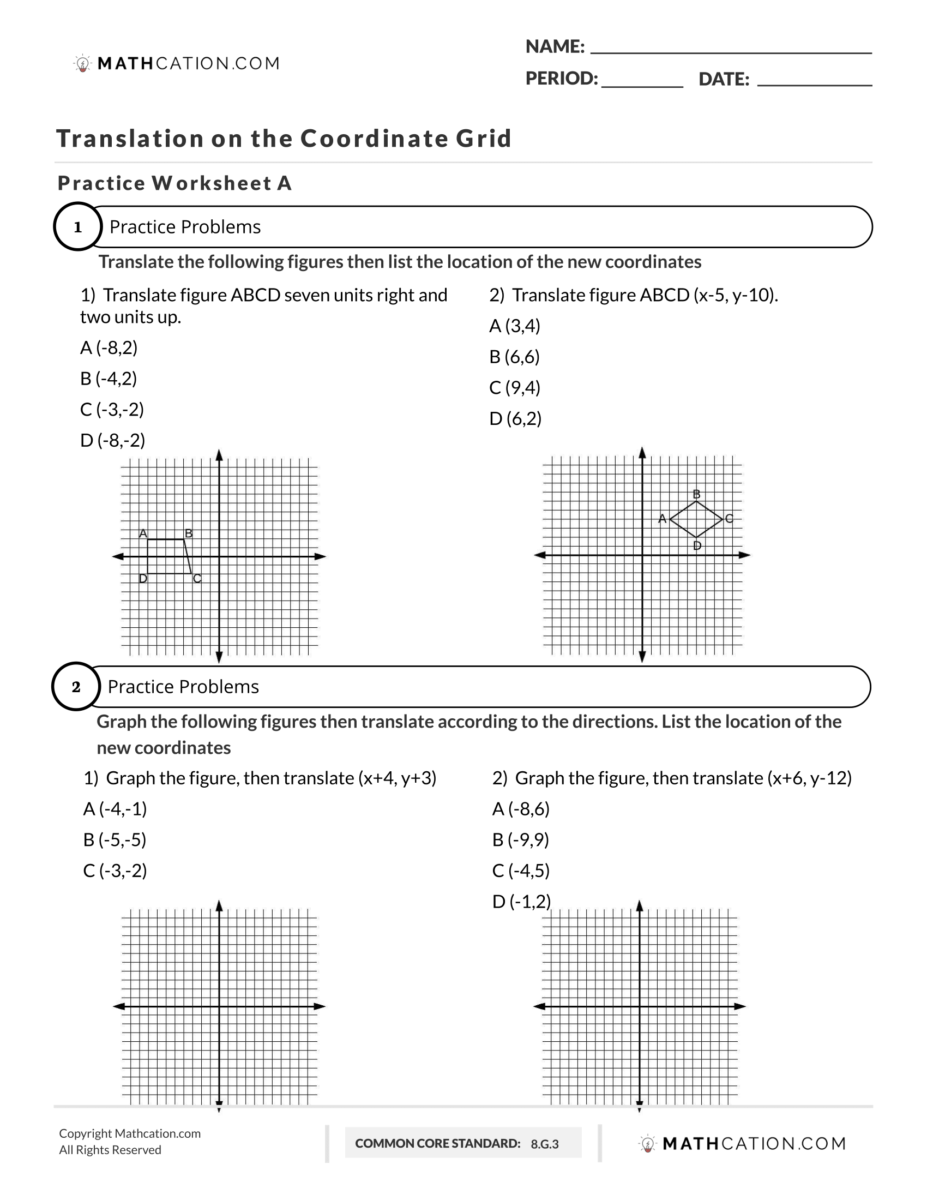 everything you need to know about translation in math mathcation