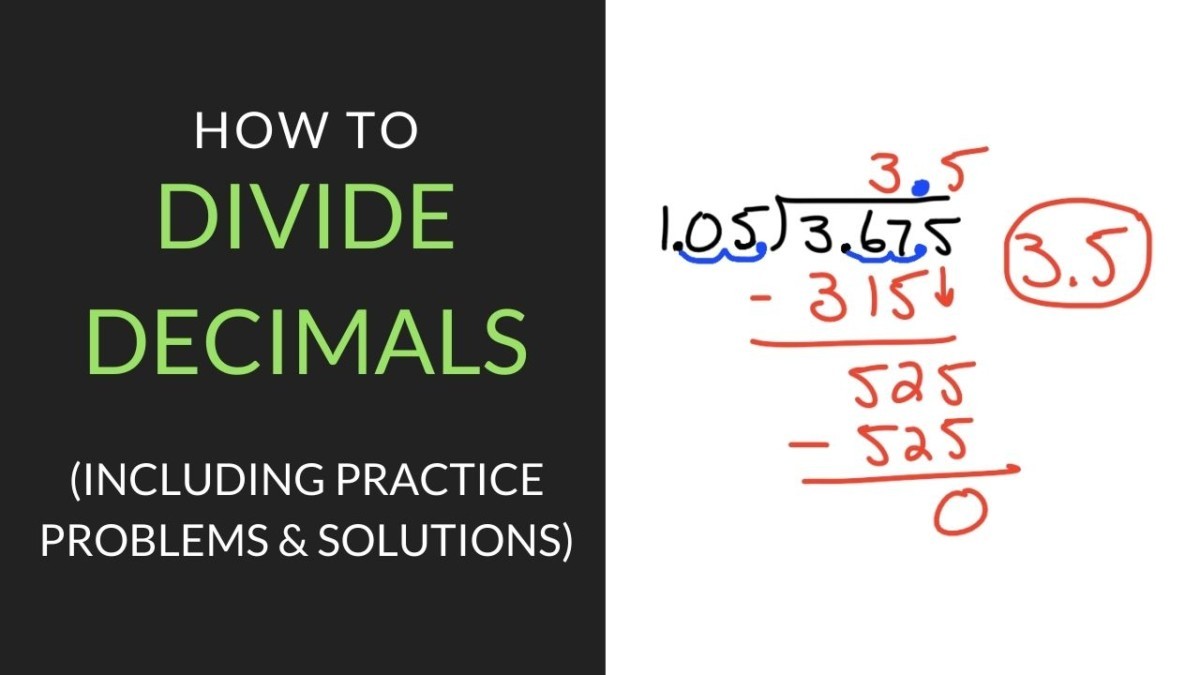 Easy Way To Divide Decimals By Whole Numbers