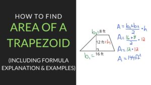 How to find Area of a Trapezoid