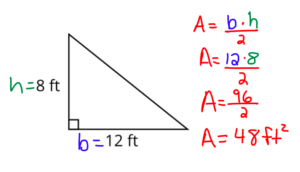 How to find Area of a Triangle Solution