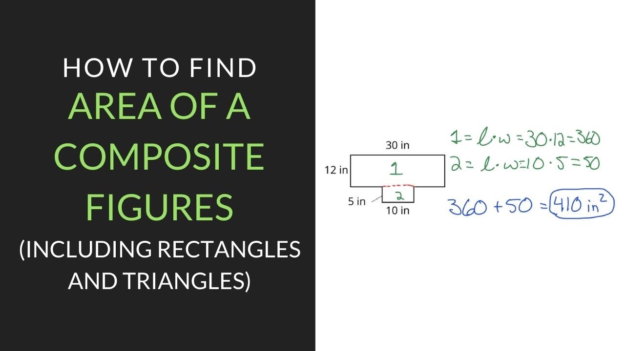 Area Of Composite Figures Worksheet Mathcation
